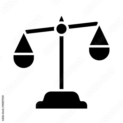 Bailiff glyph icon