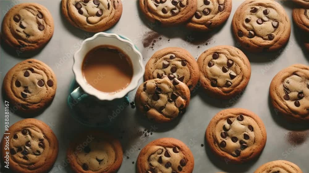 Coffee Chocolate Chip Cookies Coffee Chocolate Chip Cookies