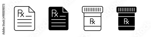 RX icon set