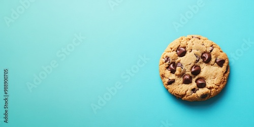 Delicious Chocolate Chip Cookie Perfect for Dessert or Snack Ideas photo