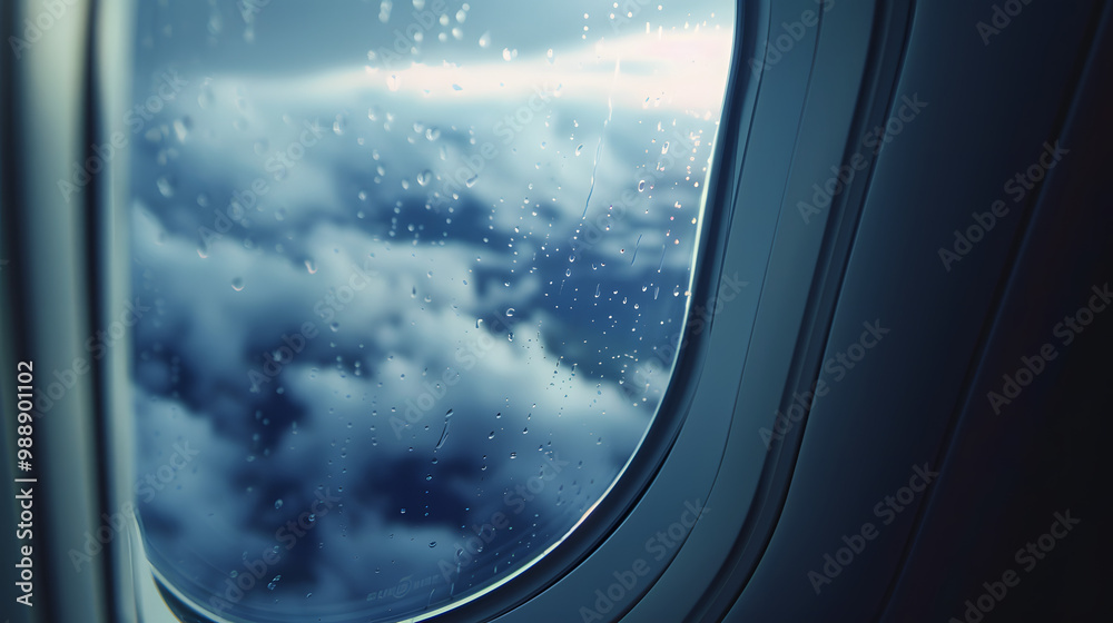 View outside the plane window View outside the plane window