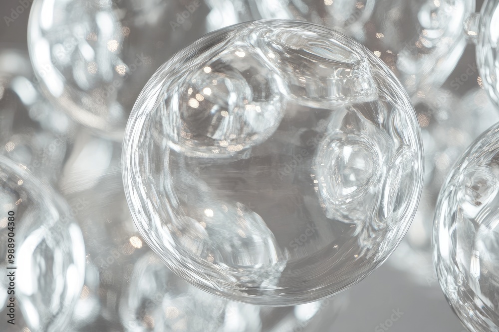 Abstract close-up of glass spheres. This photo can be used for backgrounds, textures, or minimalist design projects. Abstract close-up of glass spheres. This photo can be used for backgrounds, textures, or minimalist design projects.