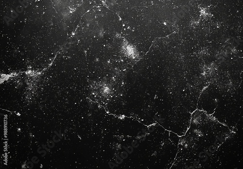Wallpaper Mural A stunning black marble texture with white veins, perfect for backgrounds, wallpapers, and art projects. Elegant and versatile. Torontodigital.ca