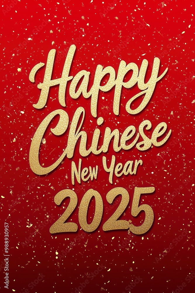 Celebrate the vibrant colors of Chinese New Year 2025 with joy, Chinese New Year artwork, China New year illustration