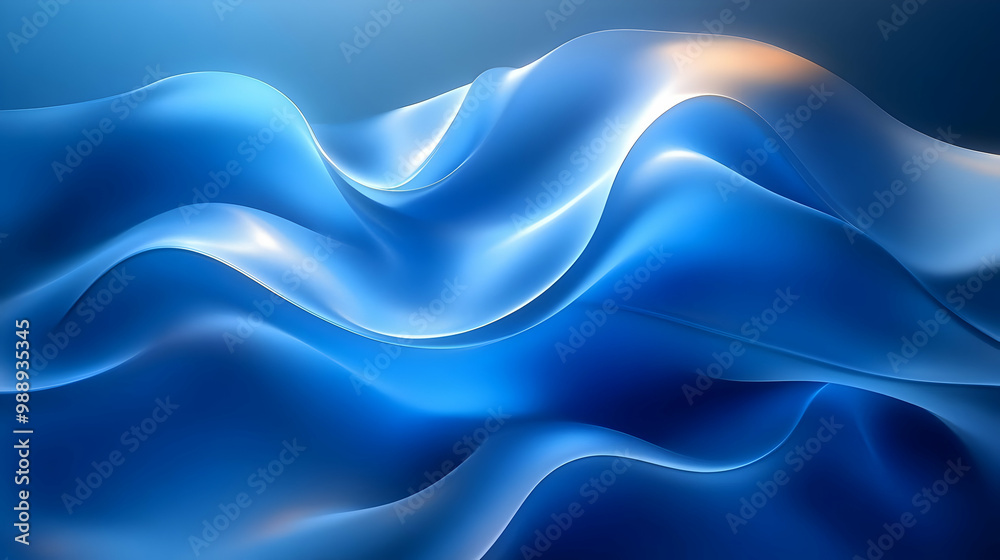 Abstract Blue Waves in Motion, Dynamic Digital Art, Smooth and Flowing Design, Graphic Abstract Art Abstract Blue Waves in Motion, Dynamic Digital Art, Smooth and Flowing Design, Graphic Abstract Art