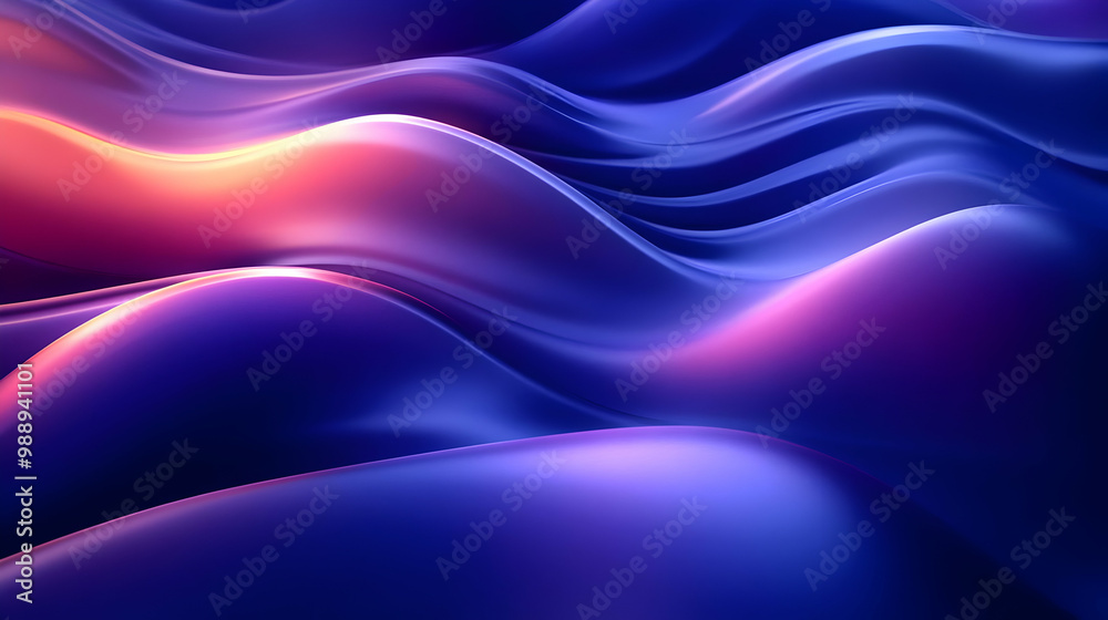 Abstract Waves with Vivid Hues: A Digital Art Exploration Abstract Waves with Vivid Hues: A Digital Art Exploration