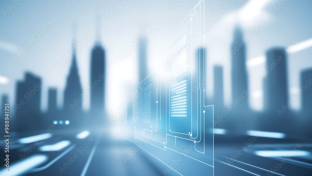 Digital technology, internet network connection, big data, digital marketing IoT internet