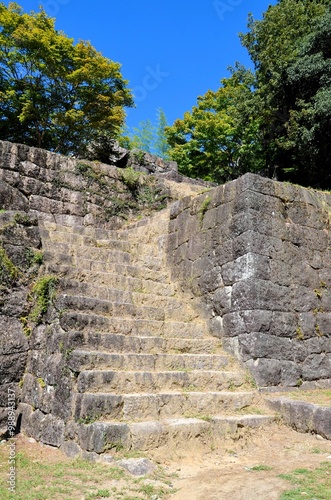 苗木城跡 大矢倉跡