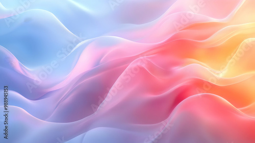 Abstract Gradient Waves - Abstract Design, Colors and Patterns