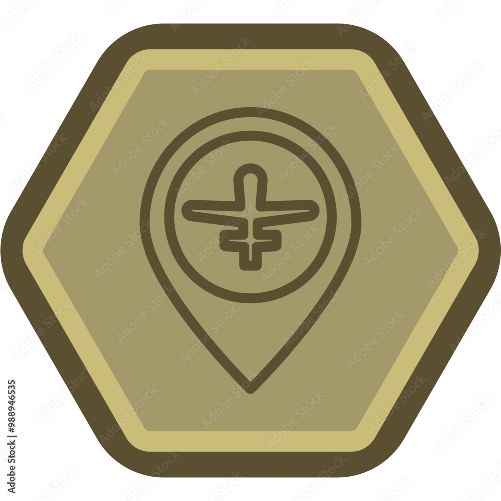 Obraz premium Location Vector Icon Design