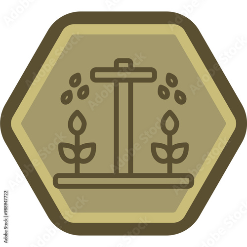 Sprinkler Vector Icon Design