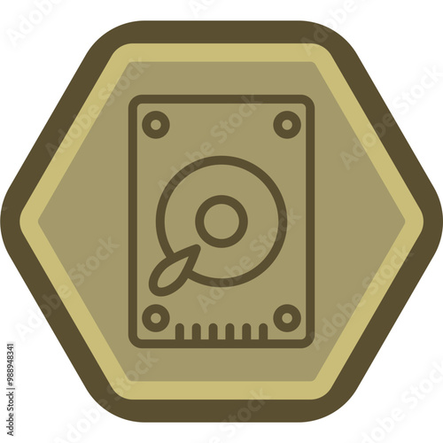 Hdd Vector Icon Design