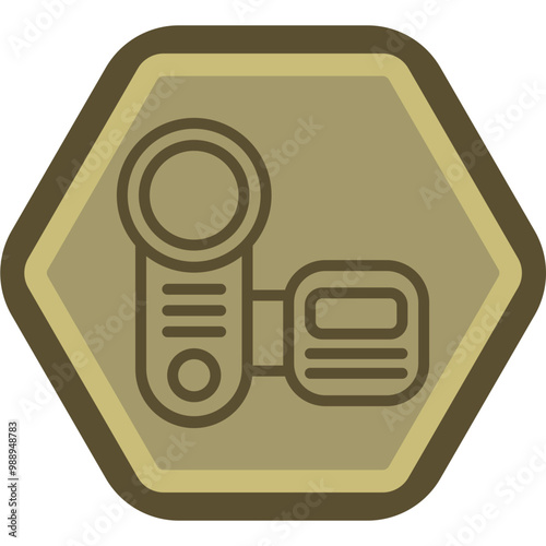 Cam Recorder Vector Icon Design