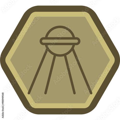 Sputnik Vector Icon Design