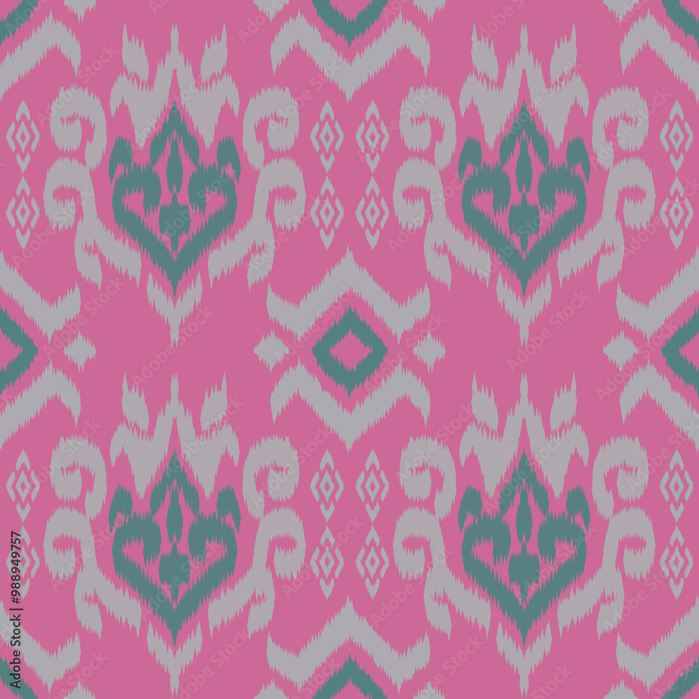 Ethnic abstract ikat art. Aztec ornament print. geometric ethnic pattern seamless color oriental. Design for background ,curtain, carpet, wallpaper, clothing, wrapping, Batik. Ethnic abstract ikat art. Aztec ornament print. geometric ethnic pattern seamless color oriental. Design for background ,curtain, carpet, wallpaper, clothing, wrapping, Batik.