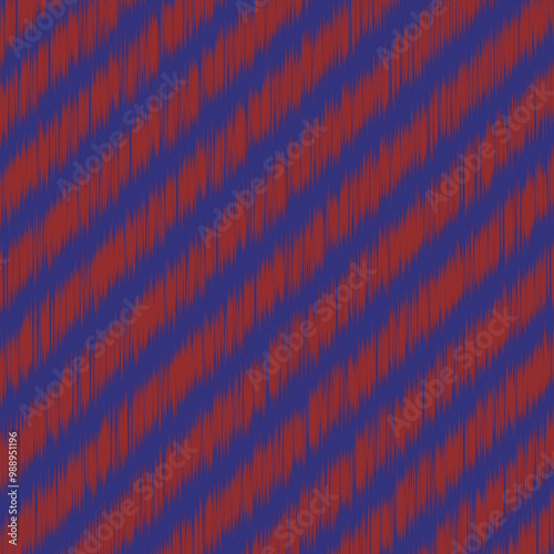 Ikat seamless pattern, geometric design, motif ethnic handmade, Ikat ethnic tribal, boho colors seamless wallpaper. Ethnic Ikat abstract background art, greeting cards, printing products.