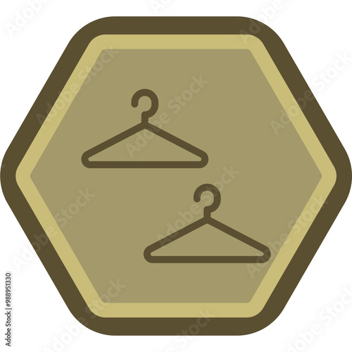 Hanger Vector Icon Design