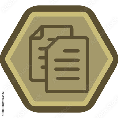 File Copy Vector Icon Design