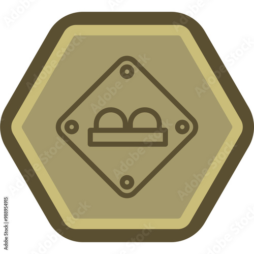Uneven Vector Icon Design