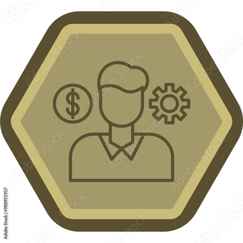 Entrepreneur Icon Design