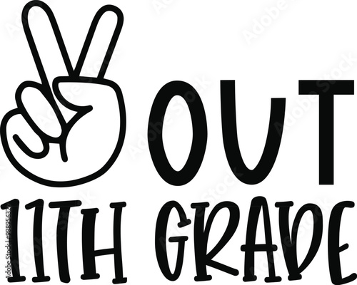 peach out 11th grade t shirt