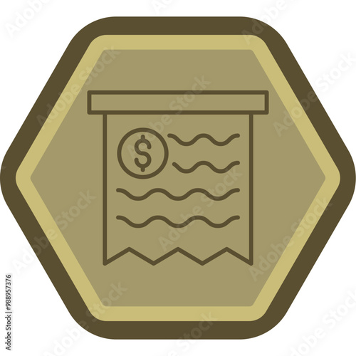 Receipt Icon Design