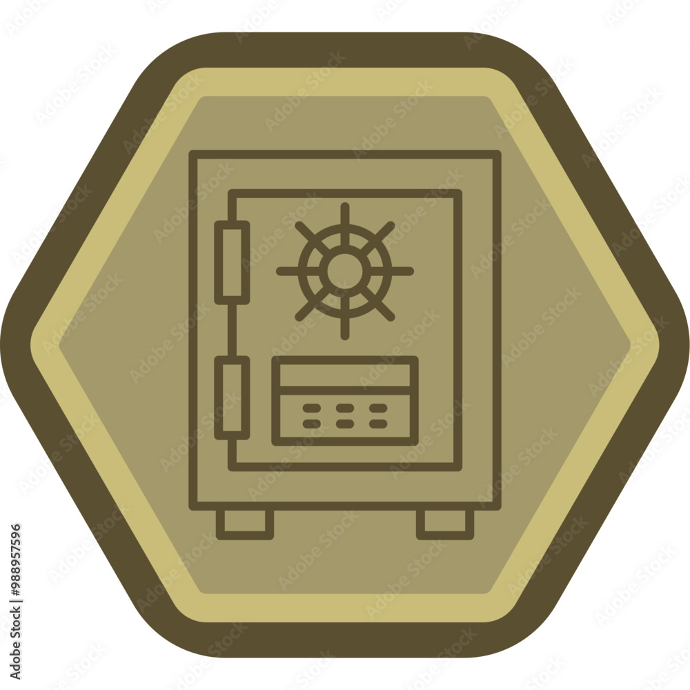 Safe Box Icon Design Safe Box Icon Design
