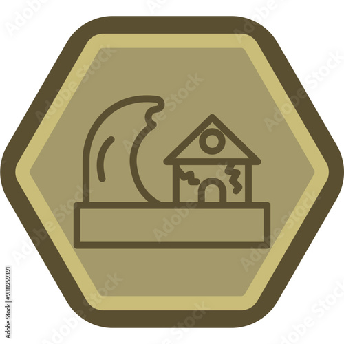 Tsunami Icon Design