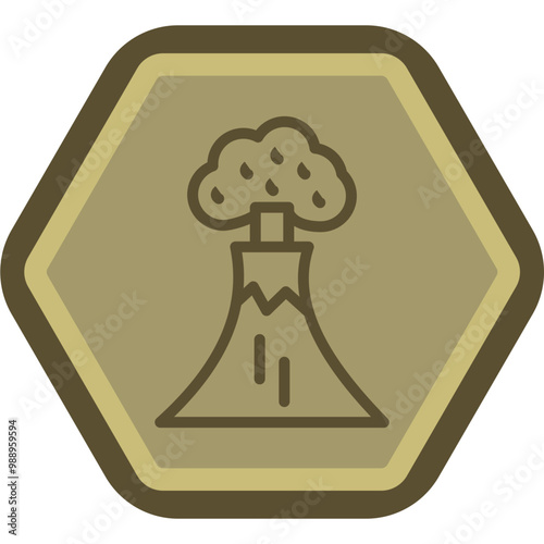 Eruption Icon Design