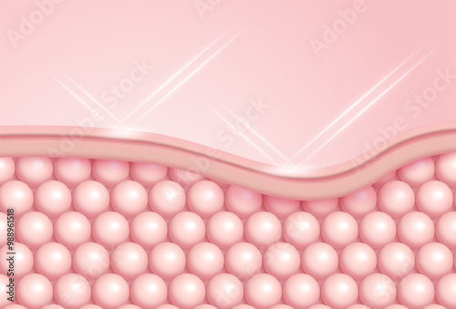 laser or serum vitamin through the skin layer for repair wrinkles