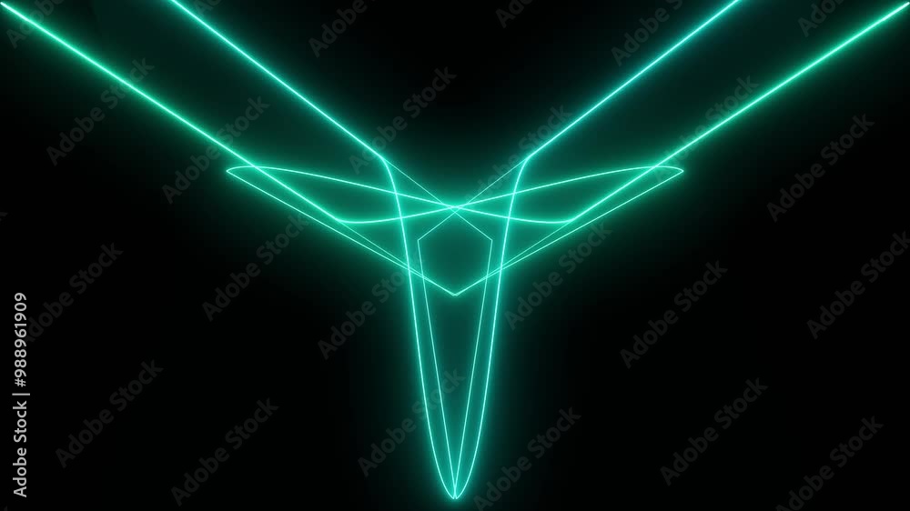 Glowing Neon Lights. Bright neon laser curve line abstract technology. Glowing Neon Lights. Bright neon laser curve line abstract technology.