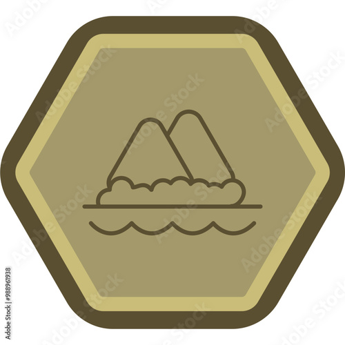 Cove Vector Icon Design