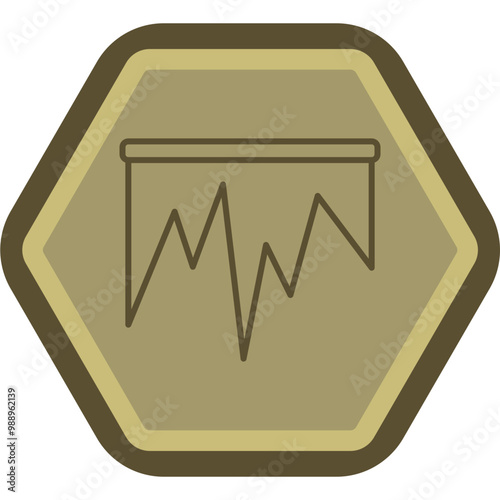 Stalagmite Vector Icon Design