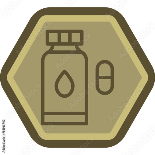 Suplement Vector Icon Design