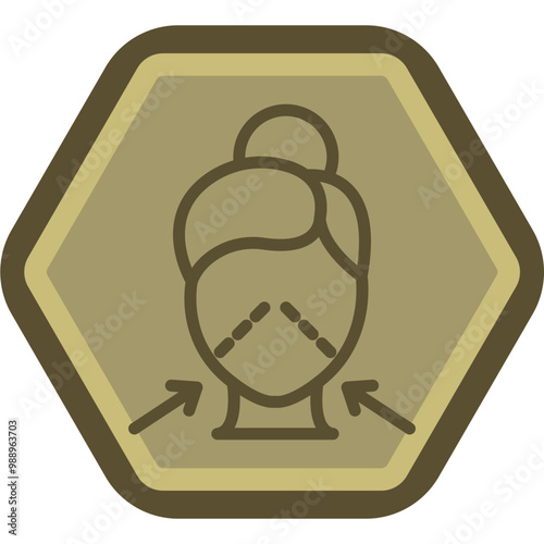 Lifting Vector Icon Design