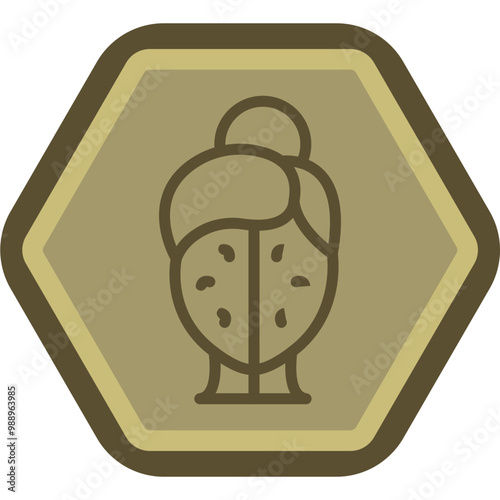 Wrinkles Vector Icon Design