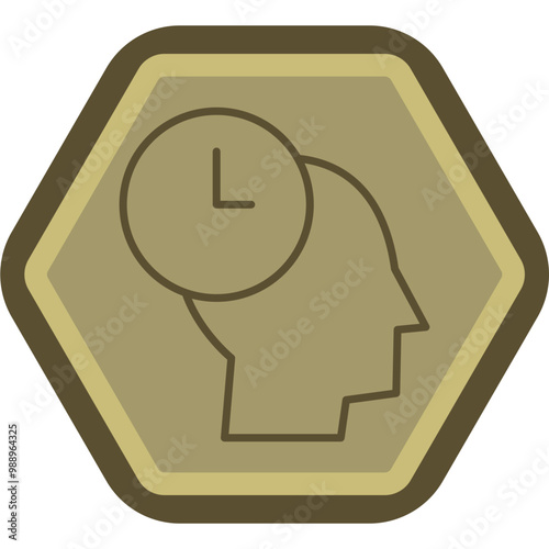 Patience Vector Icon Design