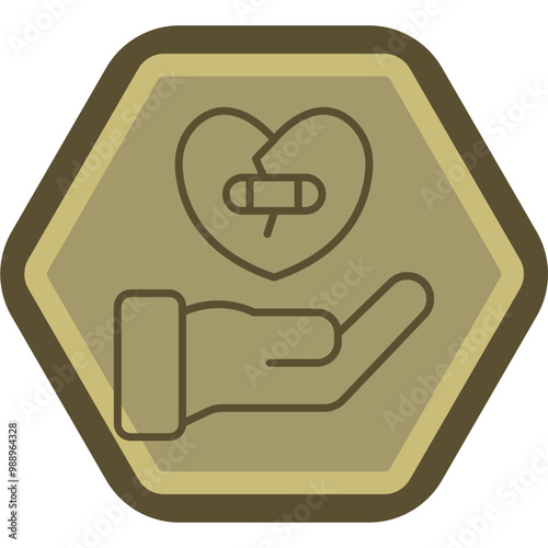 Forgiveness Vector Icon Design