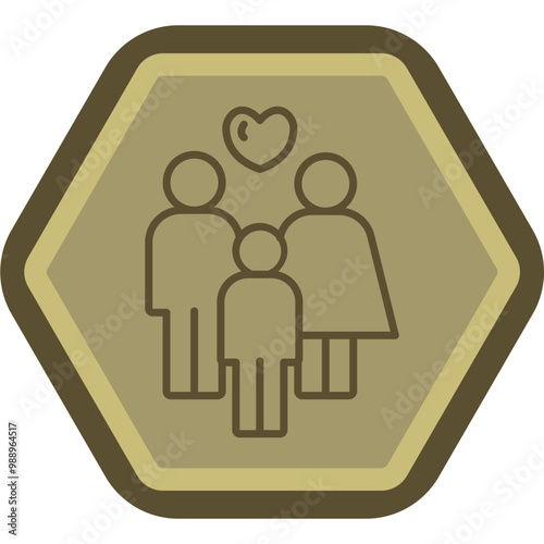 Family Vector Icon Design