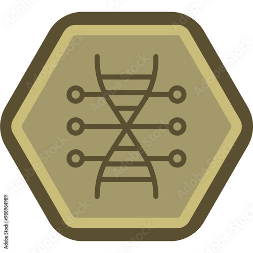 Genetic Vector Icon Design