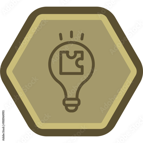 Problem solving Vector Icon Design