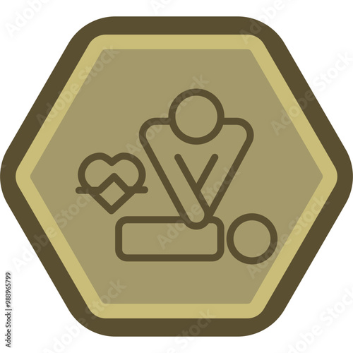 Cpr Vector Icon Design