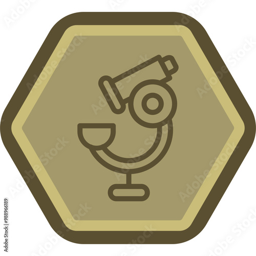 Microscope Icon Design