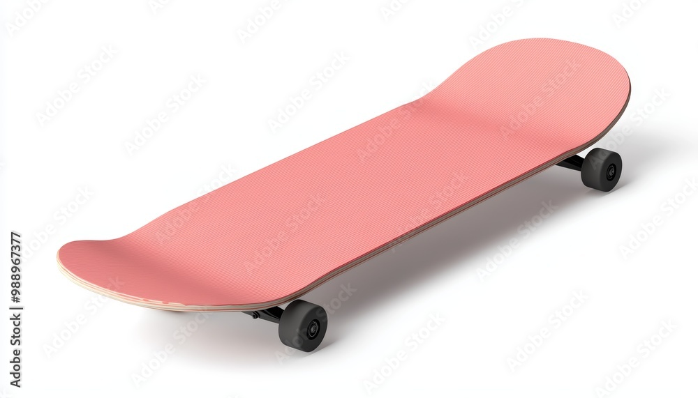 A skateboard deck with visible grip tape A skateboard deck with visible grip tape