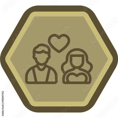 Couple Icon Design