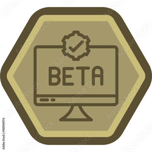 Beta Icon Design