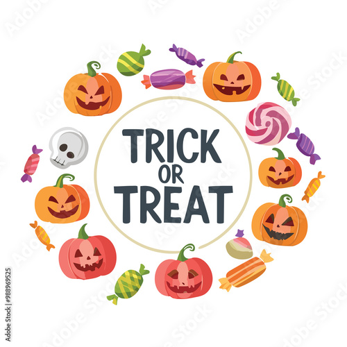 Wallpaper Mural 'Trick or Treat' Halloween decor Torontodigital.ca