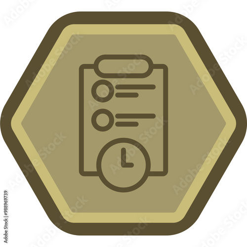 Deadline Icon Design