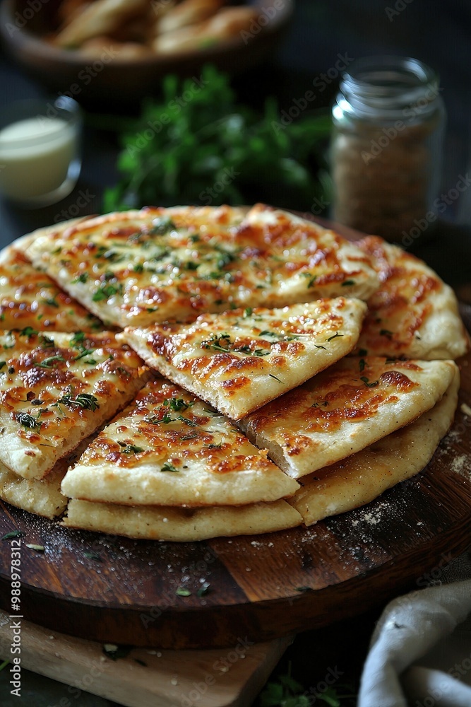 Authentic Argentinian Fainá - Crispy Chickpea Flatbread Delightfully Paired with Pizza Authentic Argentinian Fainá - Crispy Chickpea Flatbread Delightfully Paired with Pizza