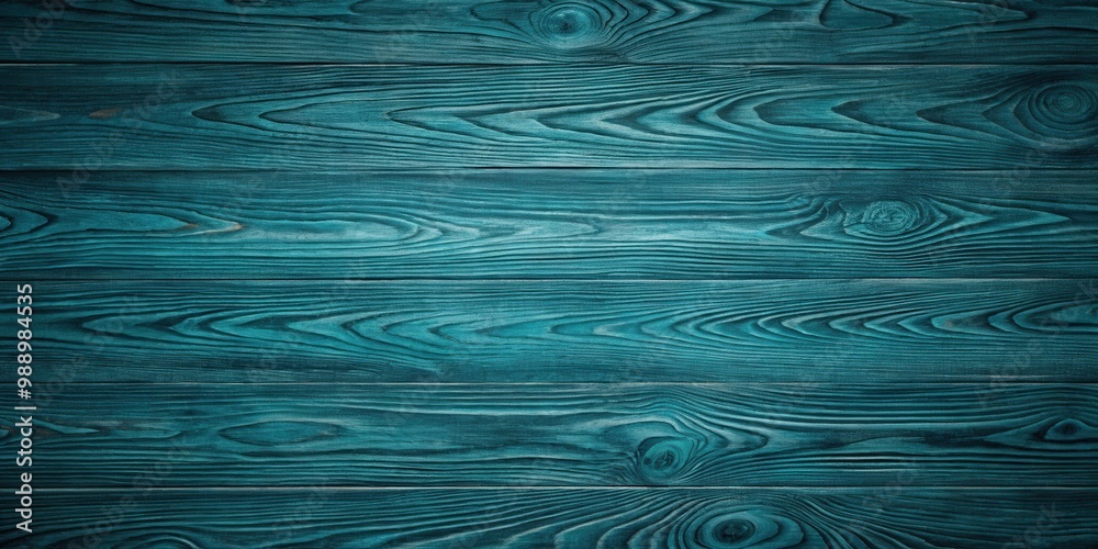 Dark teal grained wood background with elegant and unique texture Dark teal grained wood background with elegant and unique texture